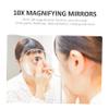 FOMIYES Suction Cup Makeup Mirror Magnification Wall Mounted Cosmetic Mirror for Bathroom Elegant Design for Travel Home Use Present for Friends Family view 3