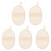 5Pcs Natural Loofah Bath Towels Exfoliating Body Scrubber for Home Spa Bathing Practical Luffa Bath Towels for Men and Women view 1