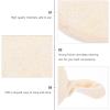 5Pcs Natural Loofah Bath Towels Exfoliating Body Scrubber for Home Spa Bathing Practical Luffa Bath Towels for Men and Women view 4