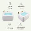 Acrylic Massage Footbath Hot And Cold Adjustment Pedicure Supplies Spa Massage Special For Hotel Foot Bath Club Foot Soaker Square Footbath Stress Relief For Fatigue And Tired Feet ( Size : Bath ) view 2