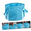 Beatifufu Travel Foot Bath Bucket Foldable Soaking Tub for Outdoor Home Use Lightweight Portable Double Handle Design for Hiking and Relaxation view 3