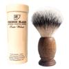 Wooden Shaving Brush for Men by VIKINGS BLADE, Super Strong Knot Backbone, Minimal Shedding, Fast Lather, Extremely Smooth & Plush on Skin (Rustic Walnut) view 1