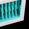 Makeup Case, Cosmetic Organizer Makeup Storage Container s for Cosmetics Makeup Brushes Toiletry Jewelry(white + blue) view 4