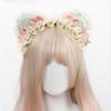 LittleLuluda Lolita Bear Ear Headband Detachable Hairpin Kawaii Bowknot Hair Prop Accessories view 2