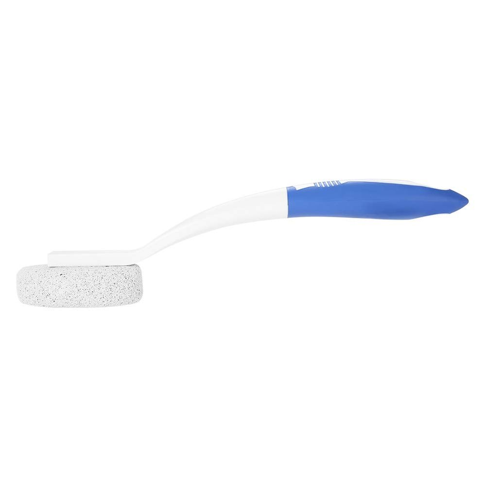 Pumice Brush Foot,Foot Stone with Long Handle, Pumice Stone On A Handle Long Handle Remove Dead Skin Cutin Foot Brush with Scrubbing Pumice Stone Foot Massage Remover