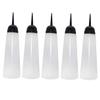 HONMEET 5pcs Hair Dye Squeeze Bottles Lotion Dispenser Bottles Writing Hairdresser Coloring Hair Dye Shampoo Lotion Dry Cleaning With Scale re-usable view 1