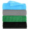 African Exfoliating Net, African Net Sponge, Nylon African Bathing Sponge Net, African Net Long Net Bath Sponge Shower Body Scrubber Back Scrubber Skin Smoother ((Black,White,Blue,Emerald Green)) view 1