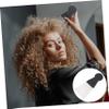2pcs African Comb Men's Hair Brush Black Comb Styling Hair Brush Afro Pick Curly Barber Pick Barber Styling Man Black Beard Stainless Steel, Abs Major view 2