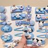 12 Pieces Kawaii Hair Clips for Girls Cartoon Girl Hair Accessories,Cute Things for Teen Girl Gifts (Blue Dog) view 3