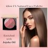 GA-DE Glow FX Natural Face Palette - Blush for Cheeks, Bronzer Powder, and Highlighter Makeup - Enriched with Jojoba Oil - 139 Blooming Chic - 0.42 oz view 2