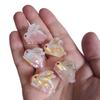 Pink Bunny Hair Clip,Cellulose Acetate Hair Clips,Small Claw Clips for Women,Hair Accessories,Pack of 5 view 3