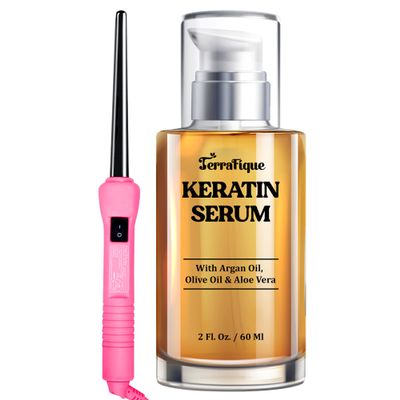 TERRAFIQUE Keratin Hair Serum - Herstyler Baby Curls Set
