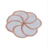 Eye make-up wipes, 7 remover pads, sustainable wipes, Vegan, Organic, Hemp and bamboo, sensitive skin, cleanse, baby product, Made in the UK view 2