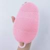 Bath Scrubber,Shower Sponge Body Brush,loofa,shower,body sponge,loofas shower,exfoliating,bath ball,Soft Silicone Body Face Mit Bath Scrubbing Brushes Bath Towels Rubbing Back Mud Peeling Massage Show view 2