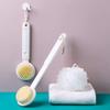 Bath Scrubber,Shower Sponge Body Brush,loofa,shower,body sponge,loofas shower,exfoliating,bath ball,Japanese soft hair retractable shower gel body brush scrub towel bath brush adult back brush body br view 4