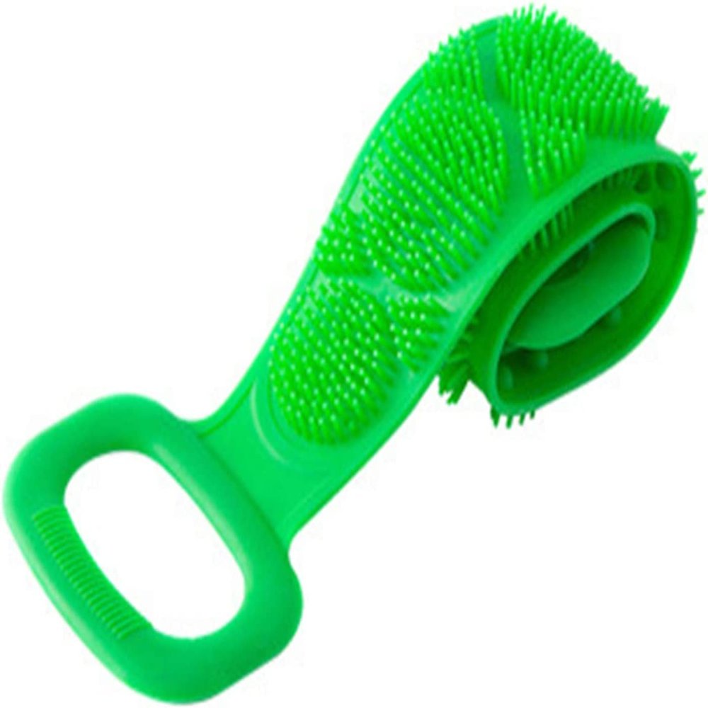 Bath Scrubber,Shower Sponge Body Brush,loofa,shower,body sponge,loofas shower,exfoliating,bath ball,Magic Silicone Brushes Bath Towels Rubbing Back Wash Brush Body Bath Belt Skin Household Clean Showe