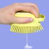 Bath Scrubber,Shower Sponge Body Brush,loofa,shower,body sponge,loofas shower,exfoliating,bath ball,Baby Bath Silicone Brush Infant Rubbing Towel Massage Loofah Bath Dew Storage Bottle Children Adult view 2