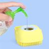 Bath Scrubber,Shower Sponge Body Brush,loofa,shower,body sponge,loofas shower,exfoliating,bath ball,Baby Bath Silicone Brush Infant Rubbing Towel Massage Loofah Bath Dew Storage Bottle Children Adult view 3