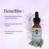 Practicality Uncle Nick's Beard Oil Rosemary's Growth| Jojoba and Argan Beard oil| Rosemary Essential Oil |30 ML | 1 Pc view 2