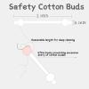 Kids Safety Cotton Swabs with Large Tips for Newborn, Babies,Infants, Kids, Children Cotton Buds 160pcs view 2