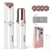SEIHAI Facial Hair Removal for Women, Hair Removal Device(Luxury), Face Razors for Women, Facial Hair Remover for Face, Lip, Chin, Included 4 x Replacement Heads view 1