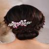 BERYUAN Rhinestone Hair Comb with Crystals - Bridal Side Accessory for Wedding Hair Piece for Women and Girls (ab color) view 1