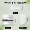 LANBENA Pore Strips (50g/1.76 Oz), 100 pcs Nose Strips, Blackhead Remover Mask, NOTICE: Cream Goes Dried out & Rubbery At Low Temperature, Place Bottle in Boiling Water to Soften view 2
