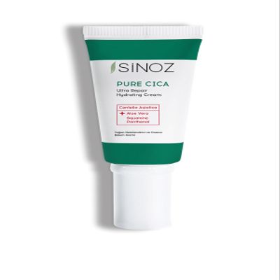 Sinoz Pure Cica Intensive Repair Cream | Soothing & Moisturizing Care for Irritated, Damaged Skin | With Centella Asiatica (Cica) Extract | Strengthens Skin Barrier | 50 ml