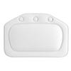 Bathtub Pillow Spa Headrest Hot Tub Head Cushion Neck Pillow Suction Cup Soft Foam Padded Relax and Unwind for All Bath Enthusiasts(White) view 1