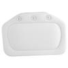 Bathtub Pillow Spa Headrest Hot Tub Head Cushion Neck Pillow Suction Cup Soft Foam Padded Relax and Unwind for All Bath Enthusiasts(White) view 2