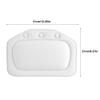 Bathtub Pillow Spa Headrest Hot Tub Head Cushion Neck Pillow Suction Cup Soft Foam Padded Relax and Unwind for All Bath Enthusiasts(White) view 4