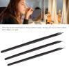 Brush, 3pcs Ultra Thin Eye Liner Makeup Brushes Set Nylon Fine Point Gel Brushes Professional Cosmetic Tool view 3