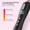 Wavytalk 3/8 Inch Small Curling Iron Wand and 1 Inch Hair Straightener (Rose Gold) view 2