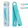 LastSwab Reusable Cotton Swabs for Gentle and Eco-Friendly Beauty Routines - The Sustainable Alternative to Single-Use Q Tips - Zero Waste & Easy to Clean - Comes with a Convenient Travel Case Holder view 1