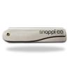 Snappi Co Metal Folding Beard Comb | 304 Stainless Steel Pocket Comb for Men for Beard Grooming, Hair Styling & Moustache Care | Compact Flip Comb, Portable Mens EDC Accessories | Includes Gift Box view 1
