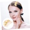 Abaodam Crystal Crown Hair Comb French Hair Clips Crystal Decor Decorations With Teeth Wedding Headpiece for Bride Women s Side Combs Fashion Moon Star Yellow view 2