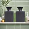 2 Pcs 100ml Glass Spray Bottle,Fine Mist Refillable Perfume Bottle,Perfume Atomizer for Men and Women,Empty Spray Dispenser Containers,Glass Portable Travel Bottle(Black) view 3