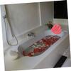 Alipis Bath Pillow for Tub 2pcs Inflatable Spa Pillow Suction Cups Cloth Bath Cushion for Relaxing Bath Time Random view 4