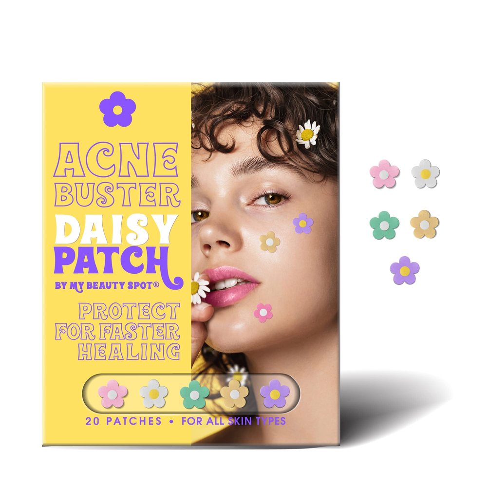 My Beauty Spot Pimple Patches Cute Acne Patches for Face 20 Pcs with Tea Tree Extra & Salicylic Acid, Butterfly and Rainbow Colorful Fun Designs  Pimple Patches for Face Acne Spot Treatment