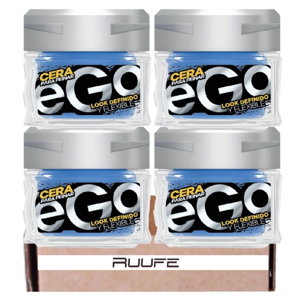 RUUFE Hair Wax for Men (4 Pack) - Cera para Cabello Suave y Moldeable