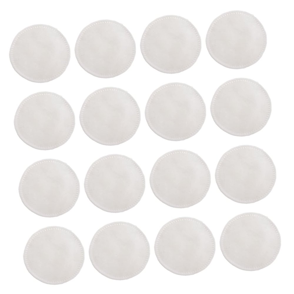 Beavorty 300 Pcs Organic Makeup Pads face Cotton Pads Cotton Wool Makeup Organic Rounds Round Clean face Wipes White Facial