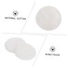 Beavorty 300 Pcs Organic Makeup Pads face Cotton Pads Cotton Wool Makeup Organic Rounds Round Clean face Wipes White Facial view 2