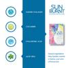 SunBurnt Gel 6Fl Oz and Face Mask 4pack After Sun Skin Care Bundle, Advanced Sun Recovery, Treat Dry Sun Damaged Skin, For After Sun Exposure, Much More than Aloe, Soothes and Rehydrates Hot Dry Skin view 4