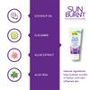 Sunburnt Lotion 6 Fl Oz and Gel 6 Fl Oz After Sun Skin Care Bundle Much More than Aloe view 2