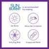 Sunburnt Lotion 6 Fl Oz and Gel 6 Fl Oz After Sun Skin Care Bundle Much More than Aloe view 4