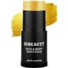 CCbeauty Gold Face Paint Stick, Metallic Face Painting Kit, Full Coverage SFX Makeup Foundation, Professional Non-Toxic Body Paint for Halloween Costume Party, For Wonder Women, Iron Man Makeup view 1