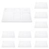10Pcs Tattoo Cartridge Tray, Disposable Ink Cup Holder Plastic Needle Toner Cup Pigment Rack Holder Washable PVC Tattoo Tray Tool view 1