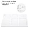 10Pcs Tattoo Cartridge Tray, Disposable Ink Cup Holder Plastic Needle Toner Cup Pigment Rack Holder Washable PVC Tattoo Tray Tool view 4