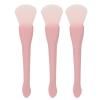 3PCS Double Head Mask Brush, Mask Beauty Body Cream Applicator Tool Flexible Soft Silicone DIY Face Mask Applicator, for Mud Clay Mask Body Lotion view 1