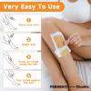 FEBABACI 300 Pcs Non Woven Wax Strips,Body and Facial Wax Strips for hair removal,Professional waxing strips without wax(2.8''x 7.9'' and 1.4''x 3.9'') view 4
